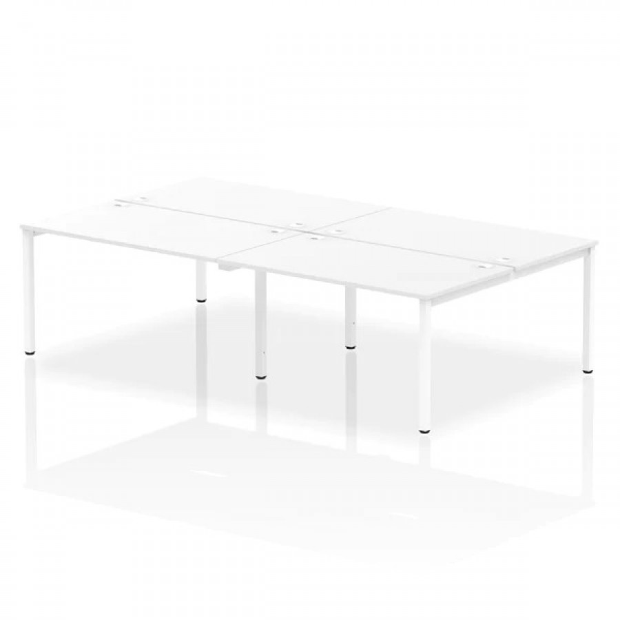 Impulse B2B 4 Person Bench Desk